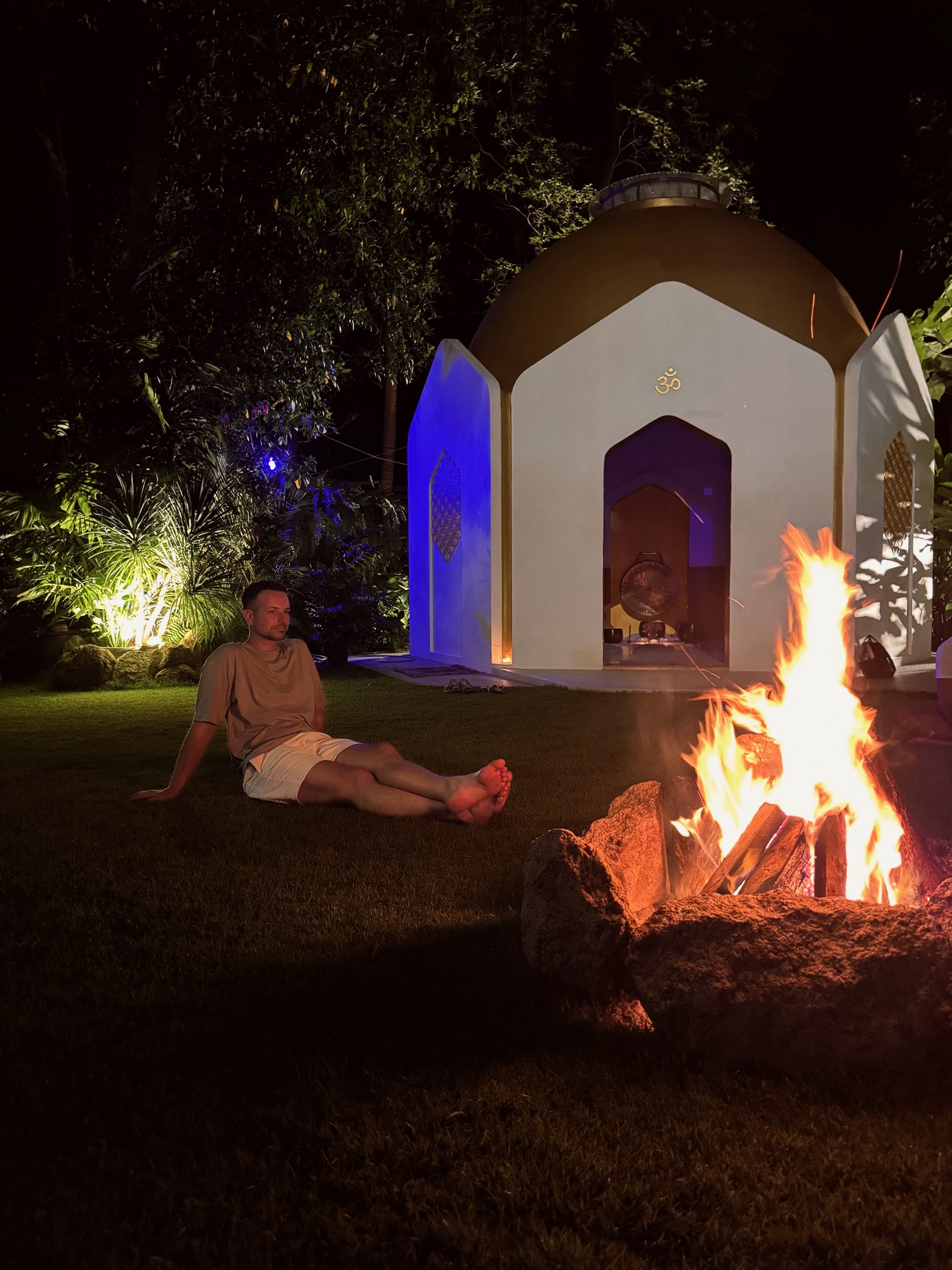 Abend am Feuer